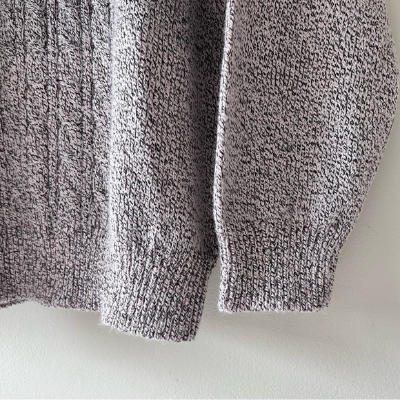 Karen Scott | Marl Pink Blush Knit Mockneck Sweater - Picture 3 of 3